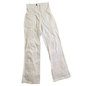 Hard Tail White Roll Down Pants